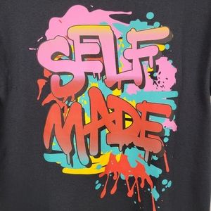 🆕️Brooklyn Vertical "Self Made" Graphic T-shirt